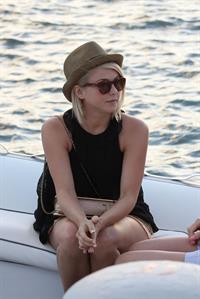 Julianne Hough shopping in St Barts 1/3/13  