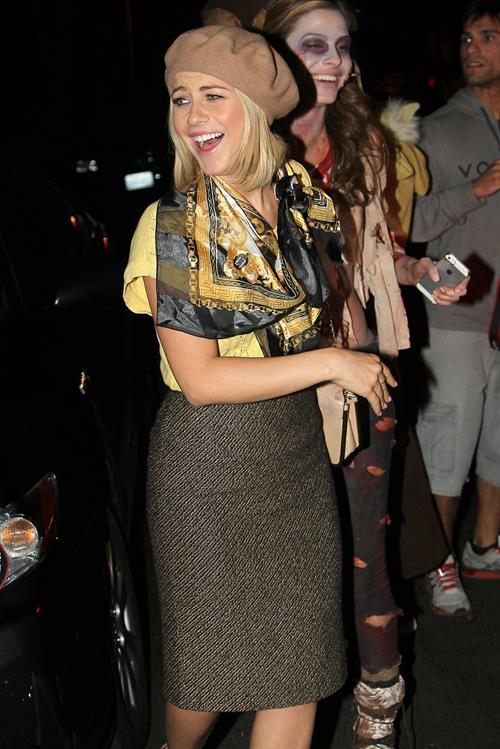 Julianne Hough at a Halloween house party 10/26/12