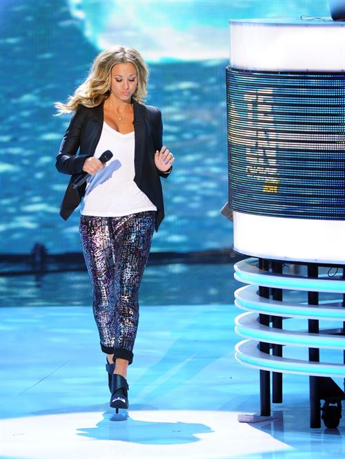 Kaley Cuoco 2011 at the Teen Choice Awards on August 7, 2011
