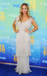 Kaley Cuoco 2011 at the Teen Choice Awards on August 7, 2011