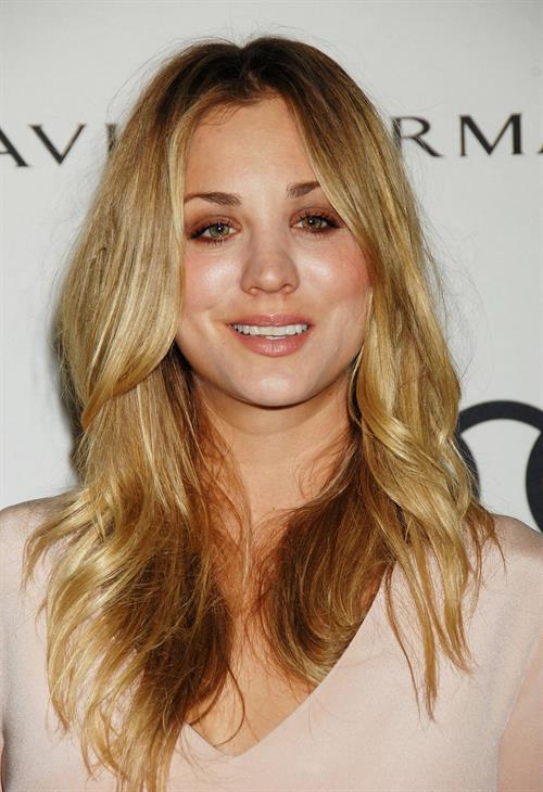 Kaley Cuoco Emmy week kick off cocktail party at Cecconis restaurant on September 11, 2011 