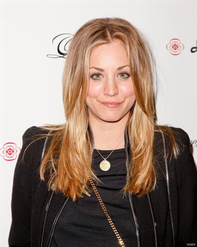 Kaley Cuoco Jodi Lyn Okeefes jewelry collection show studio city on January 23, 2012
