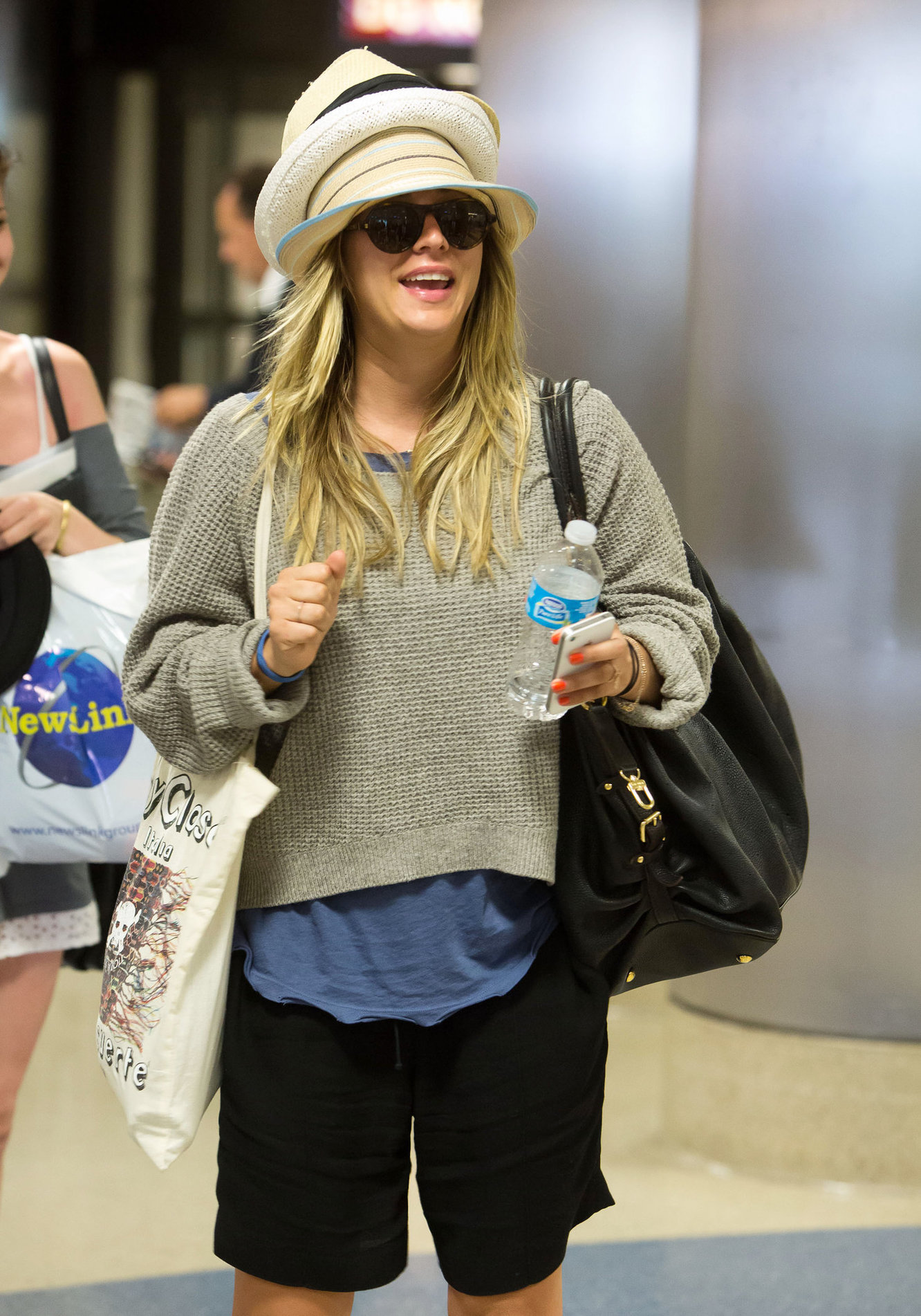 Kaley Cuoco at LAX on April 26, 2012