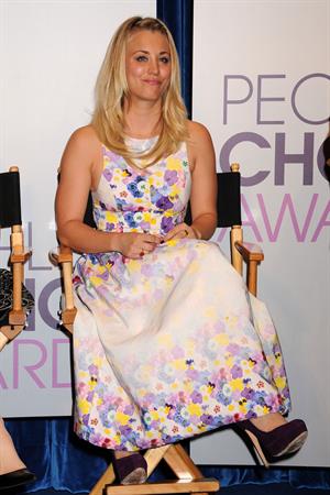 Kaley Cuoco People's Choice Awards 2013 Nomination Announcements (November 15, 2012) 