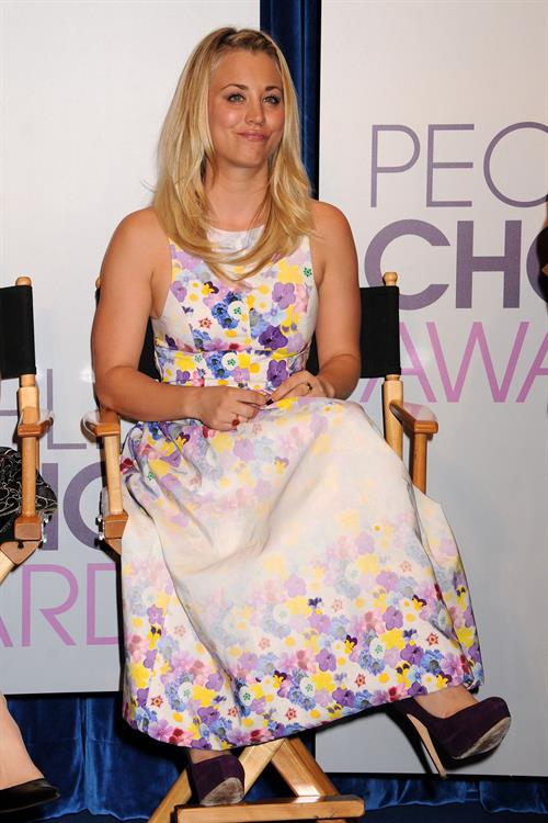 Kaley Cuoco People's Choice Awards 2013 Nomination Announcements (November 15, 2012) 