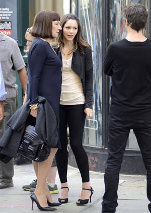 Katharine McPhee - On set of Smash in New York - September 14, 2012