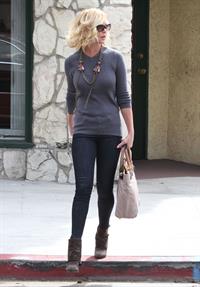 Katherine Heigl leaving Little Dom's restaurant Los Feliz October 6, 2012 