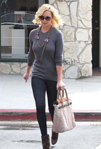 Katherine Heigl leaving Little Dom's restaurant Los Feliz October 6, 2012 
