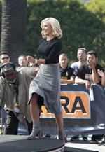 Katherine Jenkins Visits  Extra  at Universal Studios Hollywood in Los Angeles  Oct. 2, 2013 