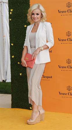Katherine Jenkins - Veuve Clicquot Gold Cup Final at Cowdray Park Polo Club in Midhurst, England - July 15, 2012