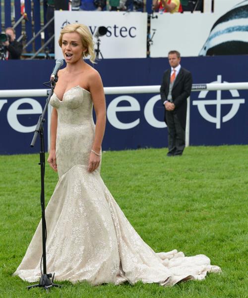 Katherine Jenkins - Investec Derby Festival in Epsom England (June 2, 2012)