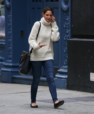 Katie Holmes in Soho, New York City - September 18, 2012