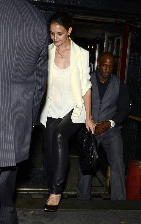 Katie Holmes Out in New York City 11th July 2012