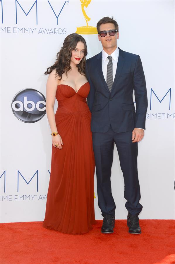 Kat Dennings - 64th Primetime Emmys Nokia Theatre LA Sept 23, 2012