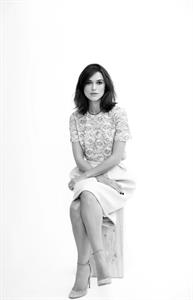 Keira Knightley posing for Matt Sayles portraits in New York City - November 13, 2012 