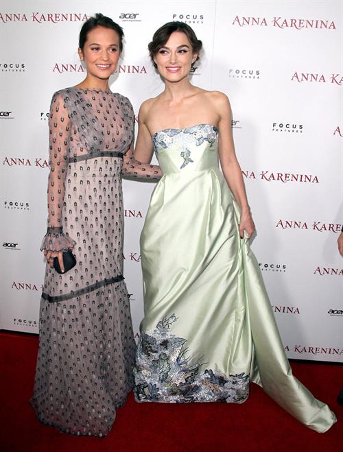 Keira Knightley 'Anna Karenina' premiere in Los Angeles 11/14/12 