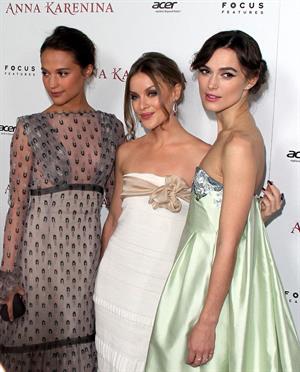 Keira Knightley 'Anna Karenina' premiere in Los Angeles 11/14/12 
