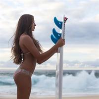 Malia Manuel in a bikini