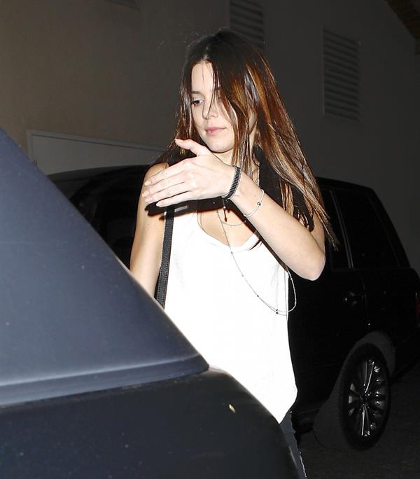 Kendall Jenner – birthday party departures 11/3/13  