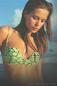 Petra Němcová in a bikini