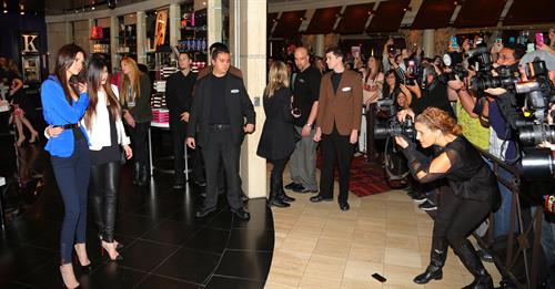 Kendall Jenner hosts 1st fan meet and greet at Kardashian Khaos in Vegas 12/15/12 