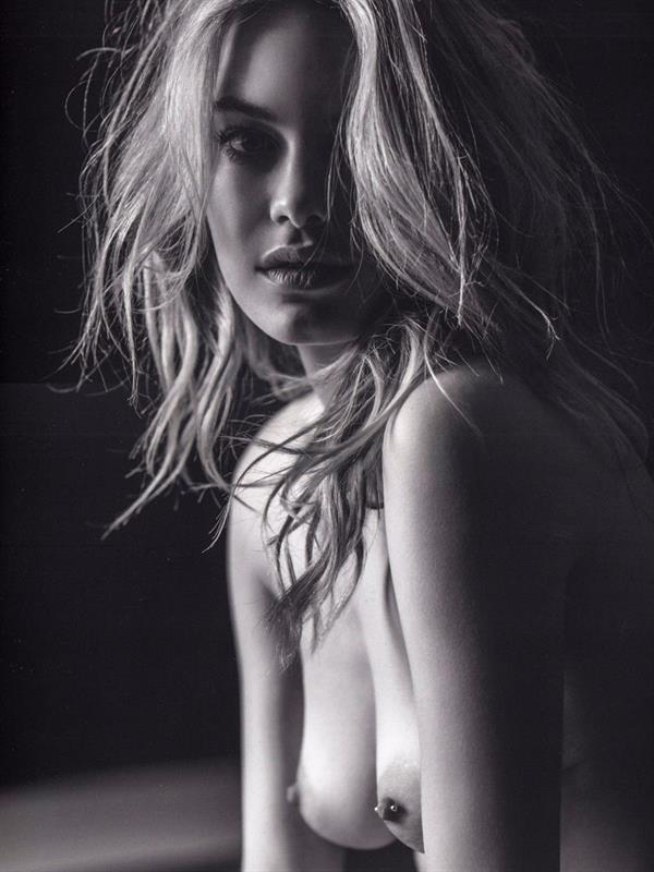 Camille Rowe nude pictures from Angels.  Photos taken by Russel James.
