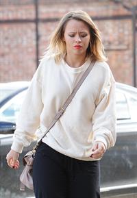 Kimberley Walsh Rehearsal Studio in London - Feb 4, 2013 