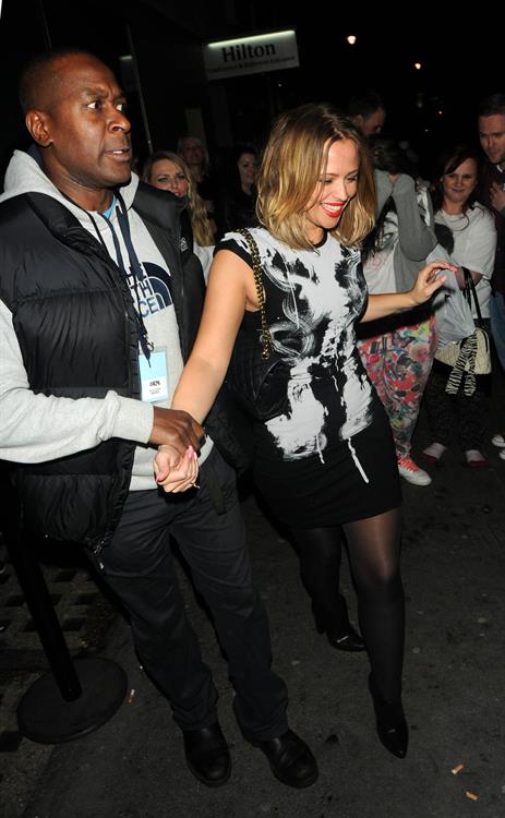 Kimberley Walsh Cheryl Cole's Concert After Party - October 8, 2012 
