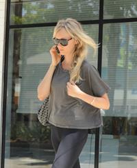 Kimberly Stewart spotted after workout in South Los Angeles on May 30, 2013