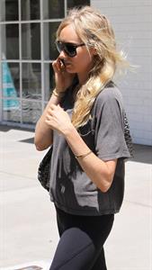 Kimberly Stewart spotted after workout in South Los Angeles on May 30, 2013