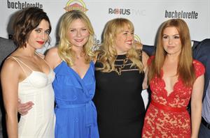Kirsten Dunst - Los Angeles Premiere of Bachelorette Aug 23, 2012
