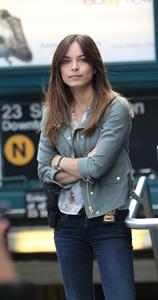 Kristin Kreuk Filming  Beauty & The Beast  in New York City - Sep. 16, 2013 
