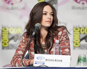 Kristin Kreuk WonderCon Anaheim 2013 Day 1 - Mar. 29, 2013
