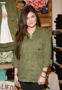 Kylie Jenner launching her clothing line at PacSun in NY 2/8/13 