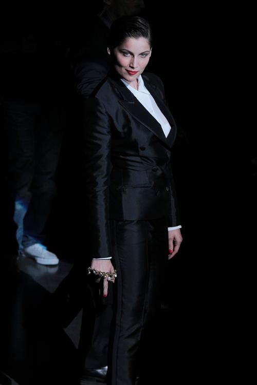 Laetitia Casta Dolce & Gabbana - Front Row - Milan Fashion Week (Sep 23, 2012) 