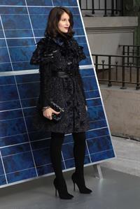 Laetitia Casta Chanel Spring / Summer 2013 show at the Paris Fashion Week (Oct 2, 2012) 