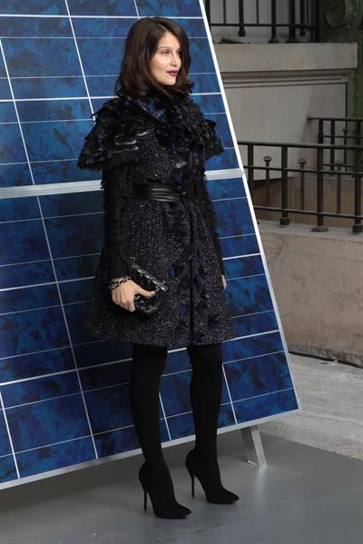 Laetitia Casta Chanel Spring / Summer 2013 show at the Paris Fashion Week (Oct 2, 2012) 