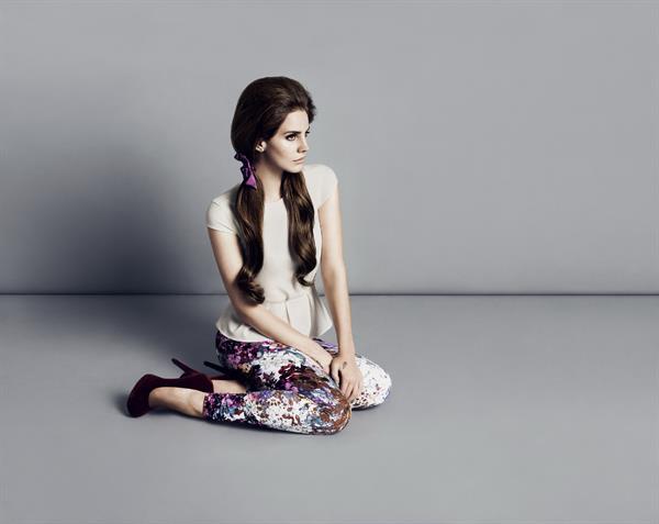 Lana Del Rey H&M Winter 2012 Photoshoot