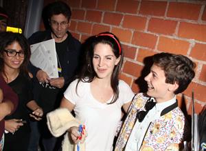 Lana Del Rey Ride music video premiere in Santa Monica 10/10/12 