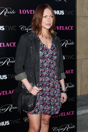 Laura Prepon at the premiere of  Lovelace , Hollywood, Aug 5, 2013