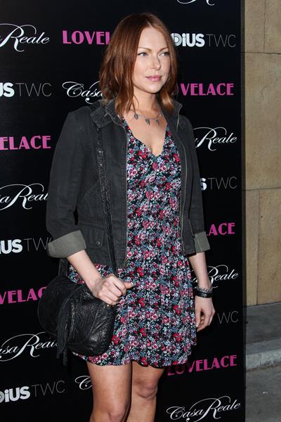 Laura Prepon at the premiere of  Lovelace , Hollywood, Aug 5, 2013