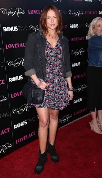 Laura Prepon at the premiere of  Lovelace , Hollywood, Aug 5, 2013
