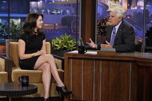 Lauren Graham on The Tonight Show with Jay Leno in 2013