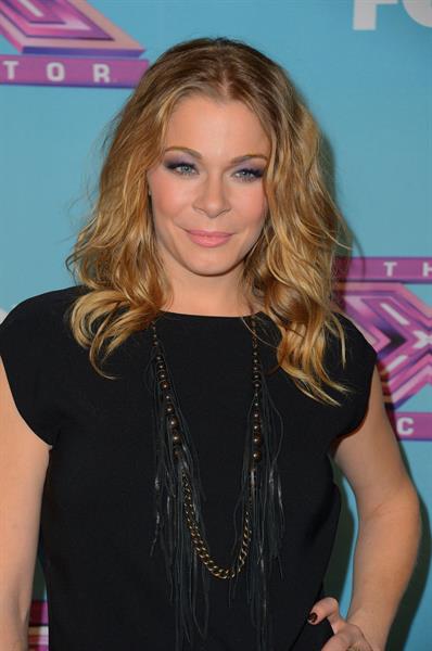 LeAnn Rimes FOX's The Factor Season Finale Night 1 in LA 12/19/12 