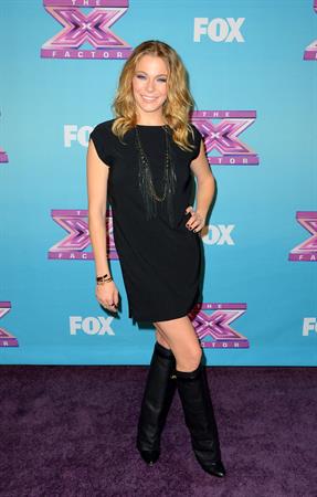 LeAnn Rimes FOX's The Factor Season Finale Night 1 in LA 12/19/12 