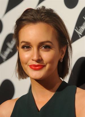 Leighton Meester Target Neiman Marcus Holiday Collection launch event in NYC 11/28/12 