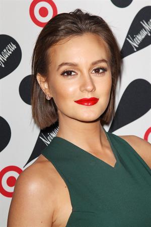 Leighton Meester Target Neiman Marcus Holiday Collection launch event in NYC 11/28/12 
