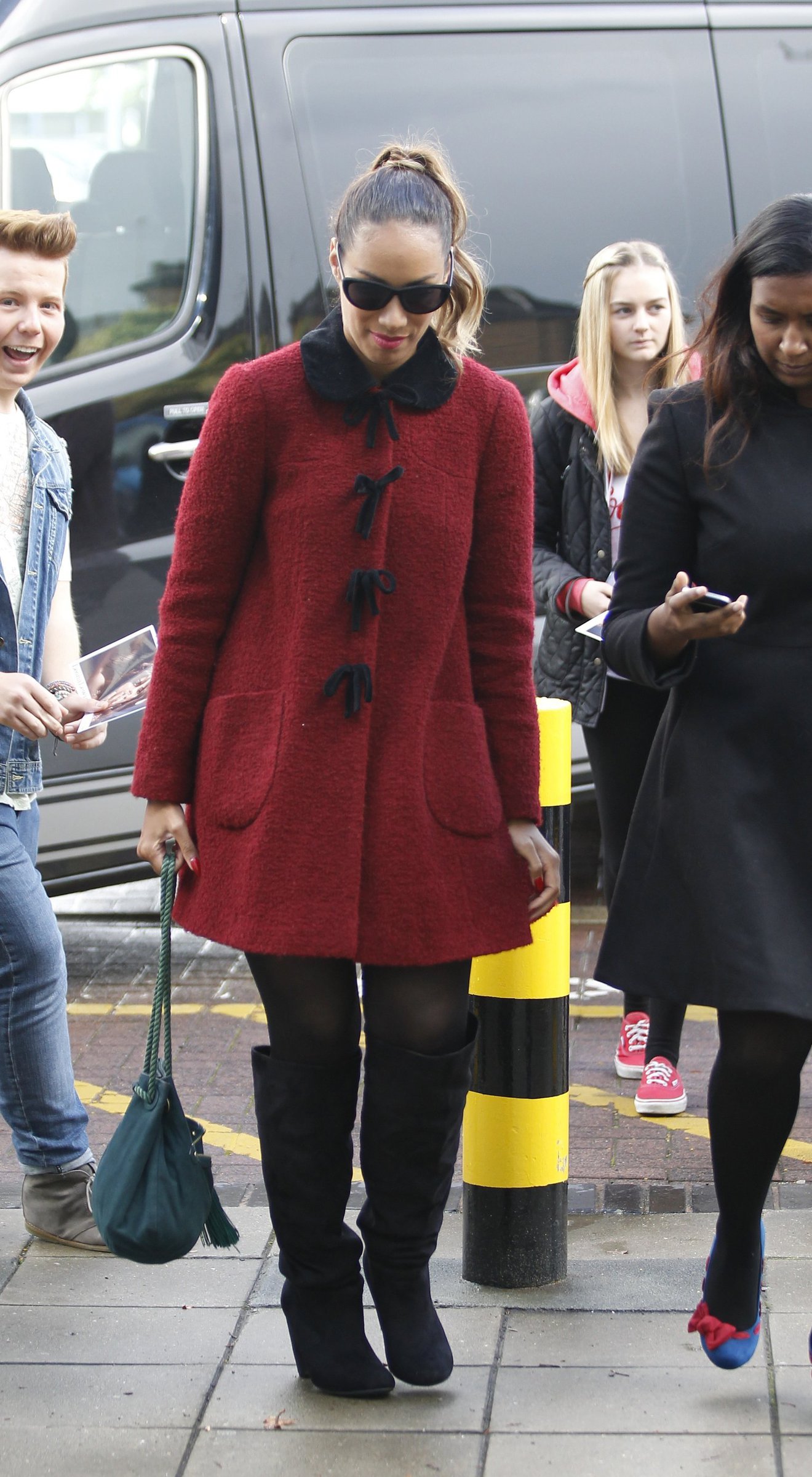 Leona Lewis Real Radio in Manchester - September 19, 2012 