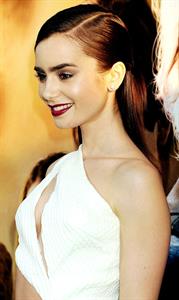Lily Collins The Mortal Instruments City Of Bones Premiere LA 8/12/2013 