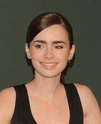 Lily Collins Seventeen Magazine September Cover Issue Celebration - New York, Aug. 6, 2013 